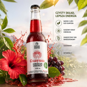 Guayusa Pachamama Cold Brew – Hibiscus Energy 330 ml