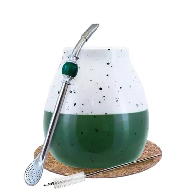 Zestaw Tykwa Pepita do Yerba Mate Bombilla