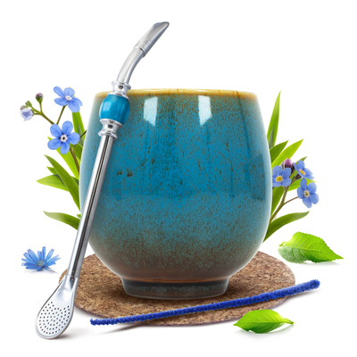 Zestaw STARTOWY Yerba Mate Matero Tykwa + Bombilla