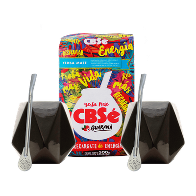 DUŻY ZESTAW STARTOWY DLA DWOJGA DO YERBA MATE CBSE
