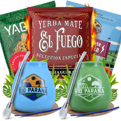 Zestaw Yerba Mate Energia DLA DWOJGA Matero Bombilla