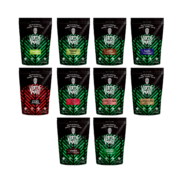 Zestaw Yerba Verde Mate Green 10x 0,5kg Energia