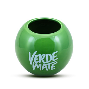 Tykwa Ceramiczna Verde Mate Manzana - ok. 300 ml 