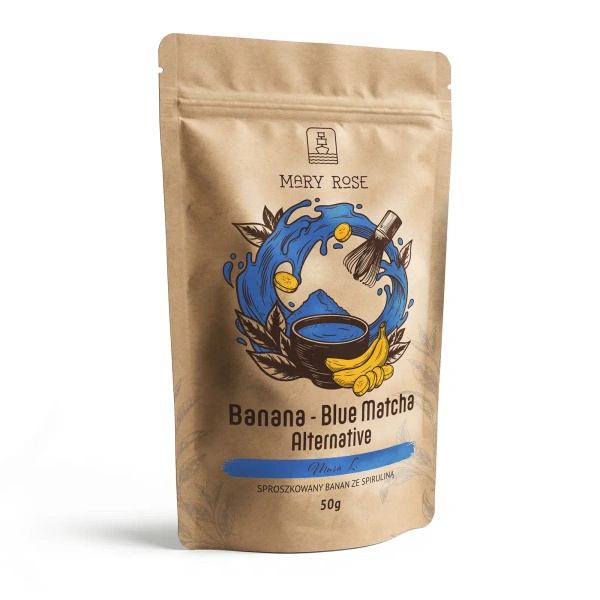 Mary Rose – Blue Matcha Alternative – Banan (w proszku) 50 g