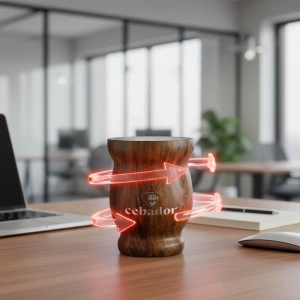 Zestaw akcesoriów do yerba mate: Matero + Butelka Termiczna + Bombilla