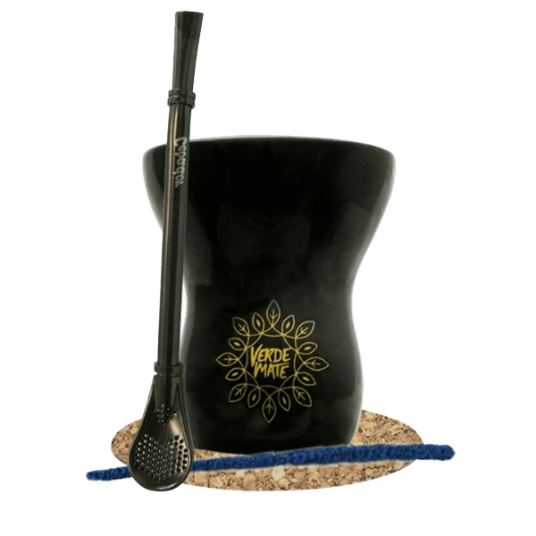 Zestaw Akcesoriów do Yerba Mate: Matero + Bombilla