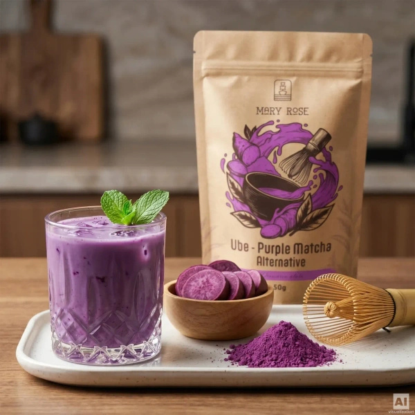 Zestaw Kolorowe Matche: Purple Matcha + Blue Matcha