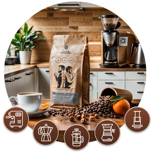 Bro Coffee Roastery - Kawa ziarnista Amico dall'Italia Espresso Roast 400 g