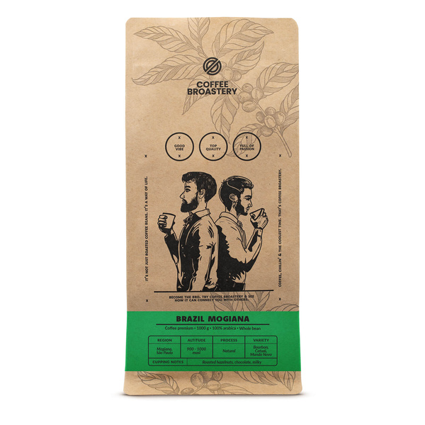 Zestaw kawa Bro Coffee Roastery Nicaragua Colibrí Azul + Brazil Samba 2x1kg (2kg)