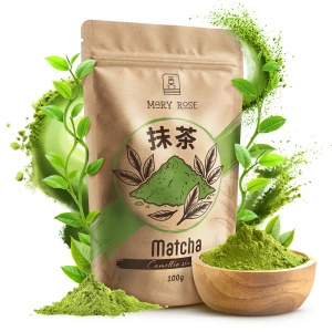 Zestaw prezentowy: matcha + matchawan + bambusowe akcesoria