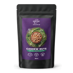 Nustino Crunch – prażone orzechy nerkowca – Spring Green Onion 100 g