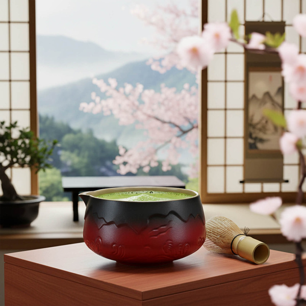 Zestaw akcesoriów do parzenia herbaty matcha