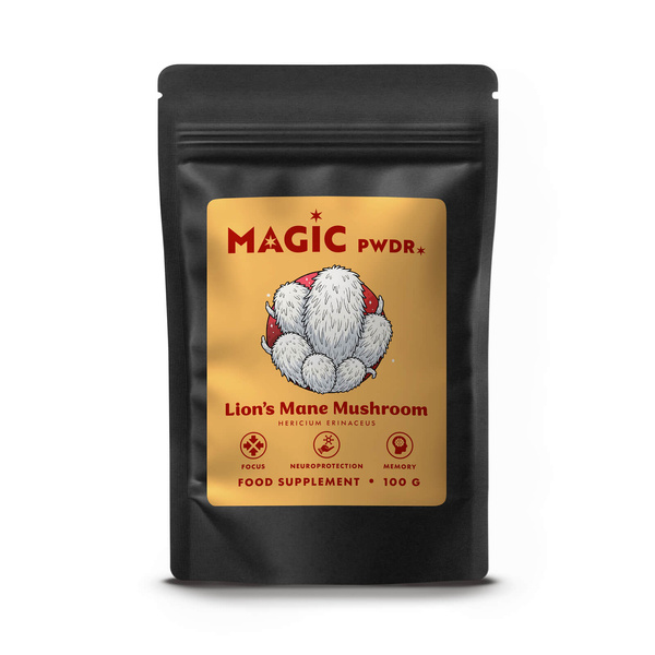 Magic Pwdr – Lion's Mane – soplówka jeżowata 100 g