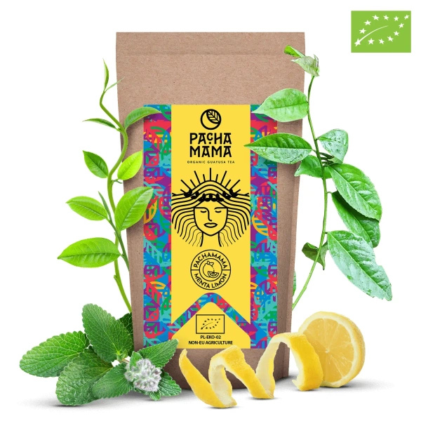 Guayusa Pachamama Menta Limon 100 g (organiczna)