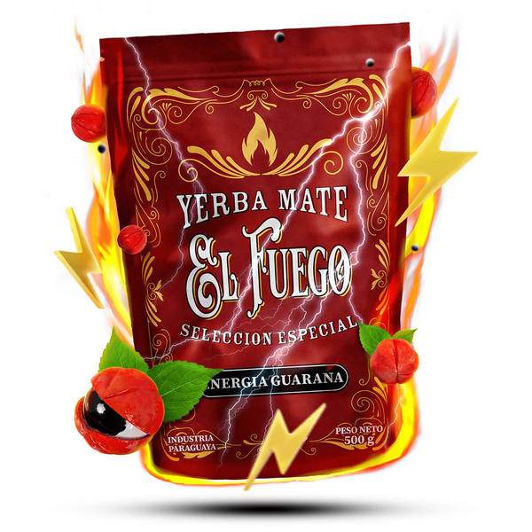Zimowy Zestaw Prezentowy Yerba Mate El Fuego Energia 0,5kg
