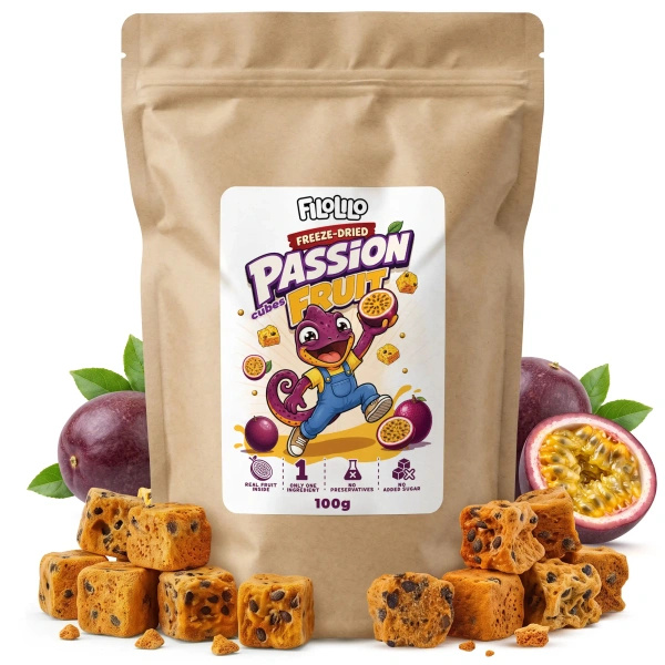 FiloLilo – Marakuja liofilizowana (kostka) 100 g