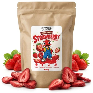 FiloLilo – Truskawka liofilizowana (plastry) 100 g