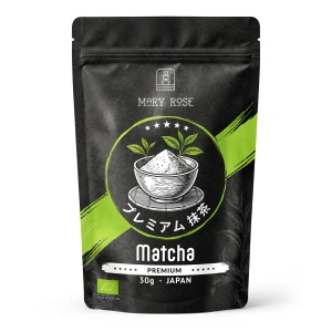 Zestaw prezentowy: japońska matcha premium + matchawan + bambusowe akcesoria