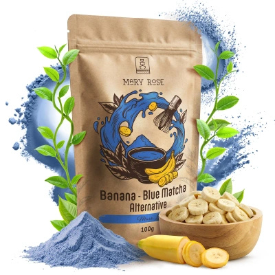 Mary Rose – Blue Matcha Alternative – Banan (w proszku) 100 g