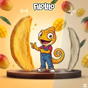 FiloLilo – Mango liofilizowane (plastry) 100 g