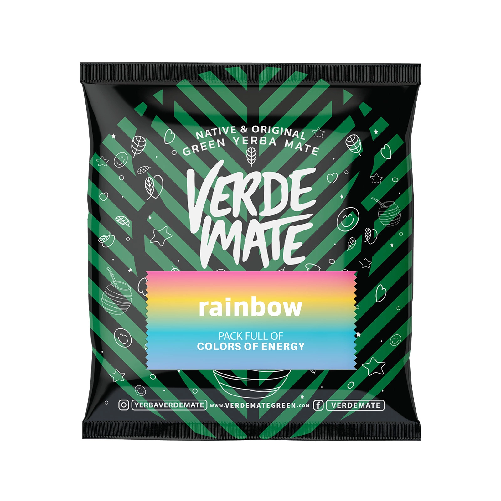 Verde Mate Green Rainbow - Zbliżenie
