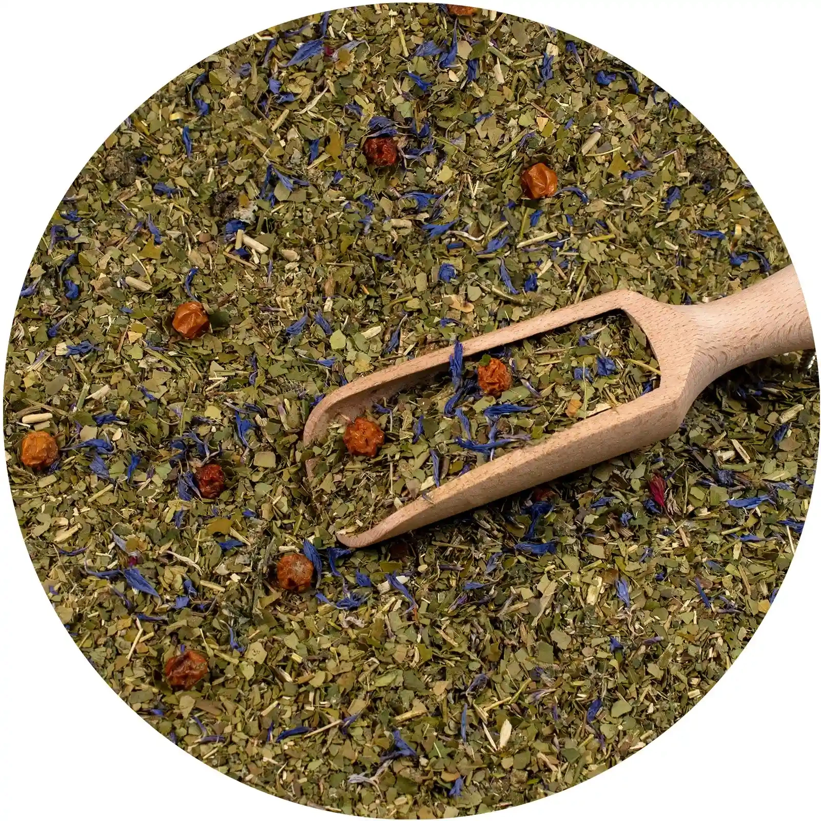 Verde Mate Green Fruit Force – Zbliżenie suszu
