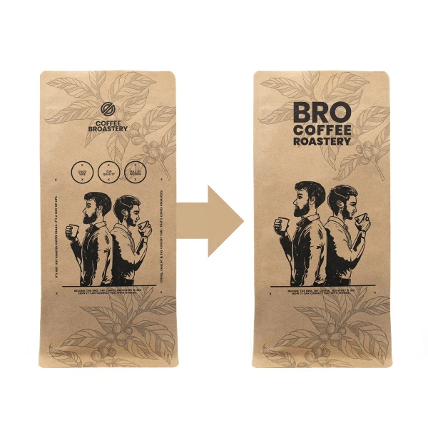 Set di Bro Bro Coffee Roastery Brazil Guaxupe + Brazil Samba 2x1kg (2kg)