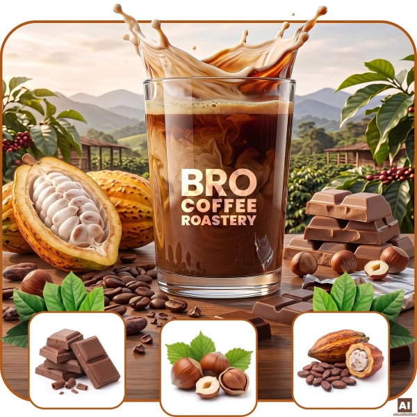 Bro Coffee Roastery – Kawa ziarnista Crema Rumba 1 kg
