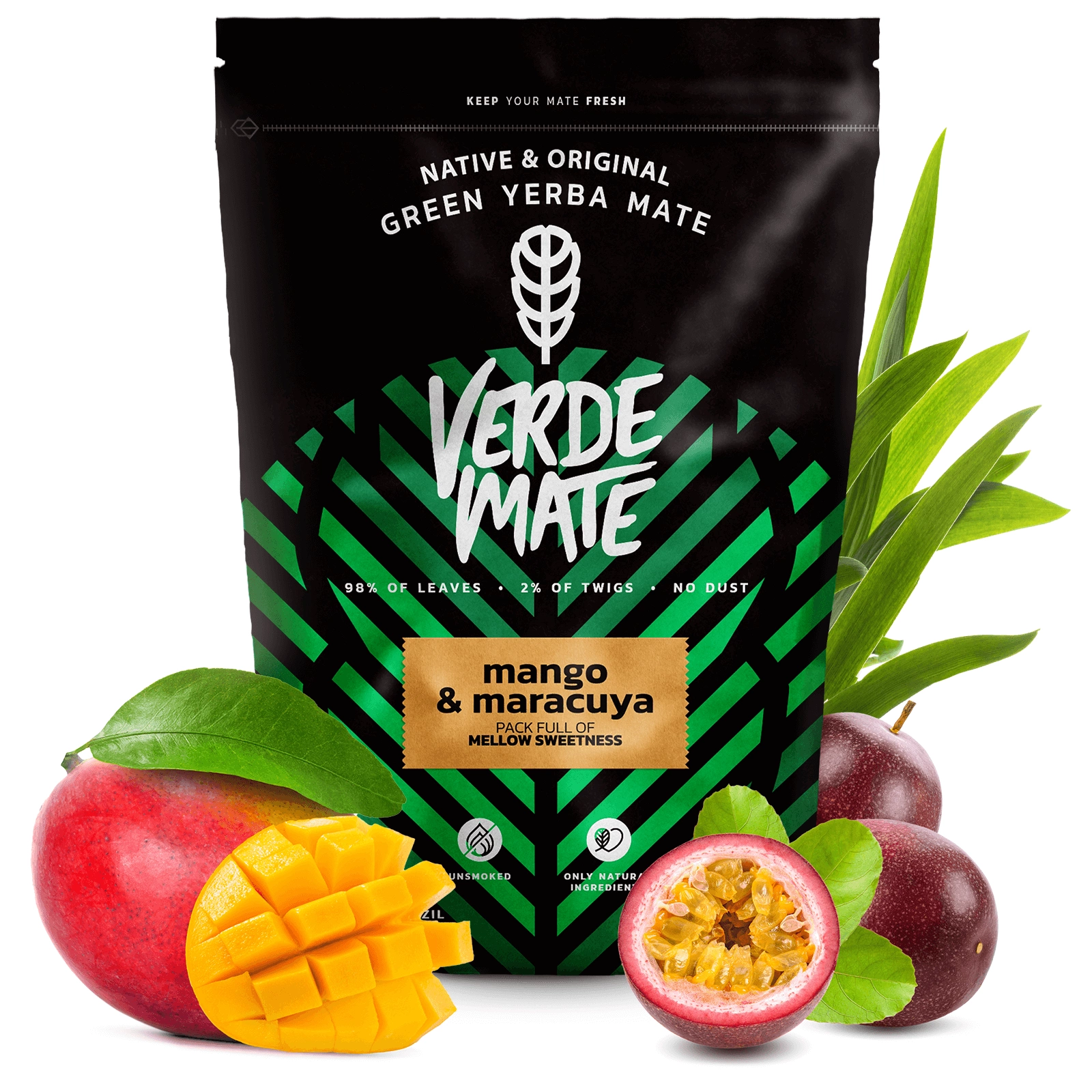 Verde Mate Green Mango & Maracuya - opakowanie