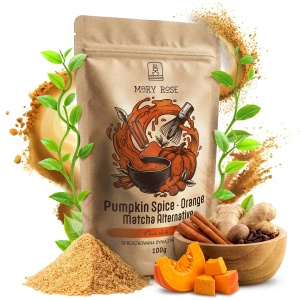 Mary Rose – Orange Matcha Alternative – Pumpkin Spice (w proszku) 100 g