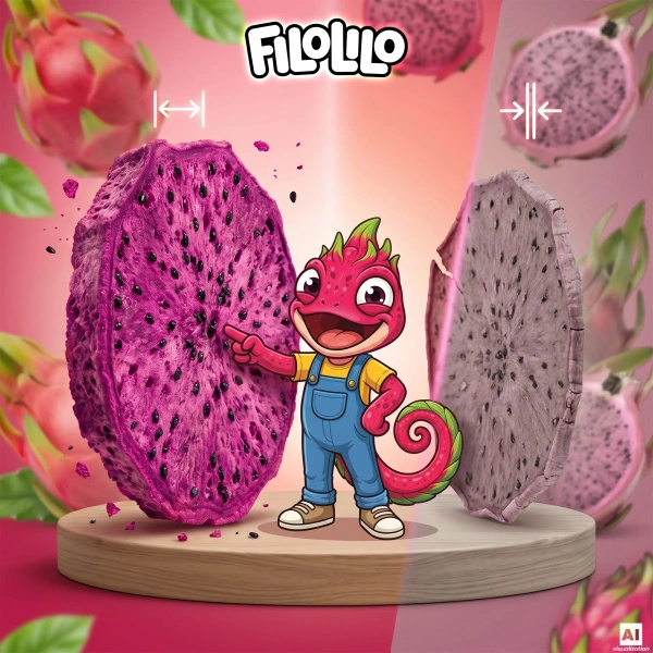 FiloLilo – Smoczy owoc liofilizowany (plastry) 20 g