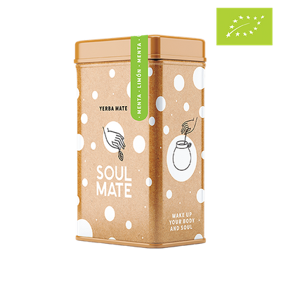 Yerbera – Puszka + Soul Mate Menta Limon 0,5kg