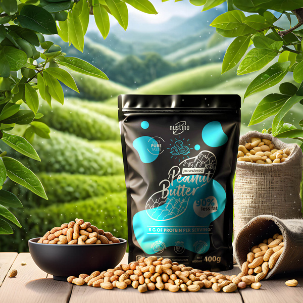 Nustino – Masło Orzechowe w Proszku – Pure 400 g