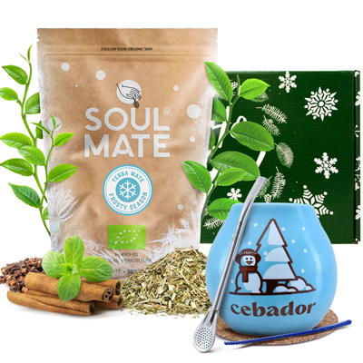 Zestaw Prezentowy Yerba Soul Mate Frosty zima 500g