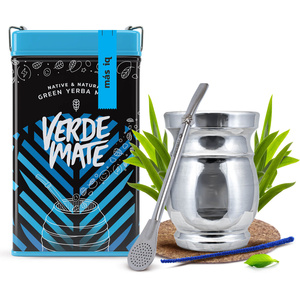 Zestaw Yerbera Verde Mate Mas IQ 0,5kg Palo Santo
