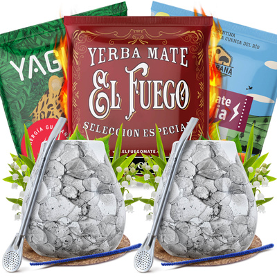 Zestaw Yerba Mate Energia DLA DWOJGA Matero Bombilla