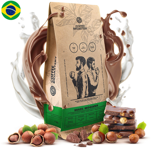 Zestaw kawa Bro Coffee Roastery Nicaragua Colibrí Azul + Brazil Samba 2x1kg (2kg)