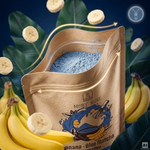 Mary Rose – Blue Matcha Alternative – Banan (w proszku) 50 g