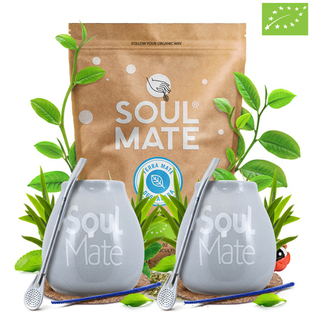 Zestaw Startowy dla dwojga Yerba Mate Soul Mate Despalada 500g