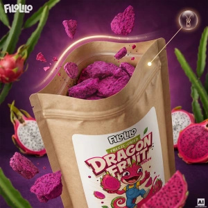 FiloLilo – Smoczy owoc liofilizowany (plastry) 100 g