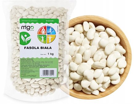 FASOLA BIAŁA naturalna - 1kg - MIGOgroup