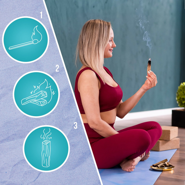 Zestaw prezentowy: Palo Santo 50g + biała szałwia Dragon's Blood