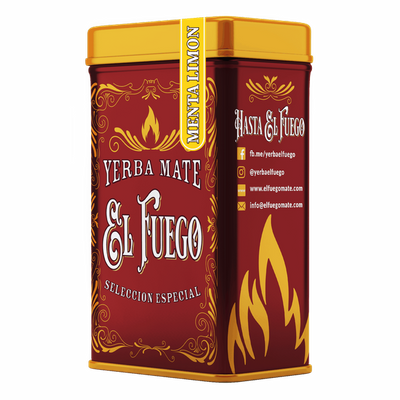 Yerbera – Puszka z El Fuego Menta Limon 0,5 kg
