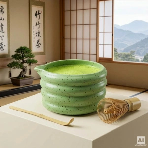 Zestaw prezentowy: akcesoria do parzenia herbaty matcha