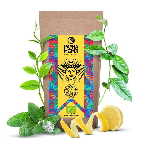 Guayusa Pachamama Menta Limon 100 g (organiczna)