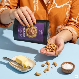 Nustino Crunch – prażone orzechy nerkowca – Golden Salted Butter 100 g