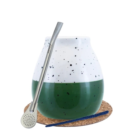 ZESTAW Yerba Mate DUŻA CALABASH bombilla