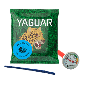 Termometr + Próbka Yerba Mate 50g + Czyścik