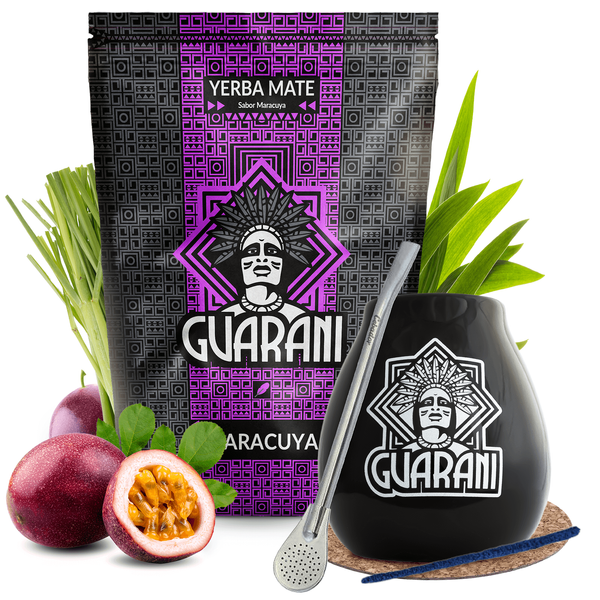 Zestaw Yerba Mate Marakuja + Tykwa 500g