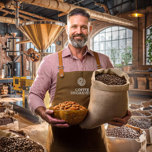 Bro Coffee Roastery - Kawa ziarnista Brazil Cerrado Premium 400 g